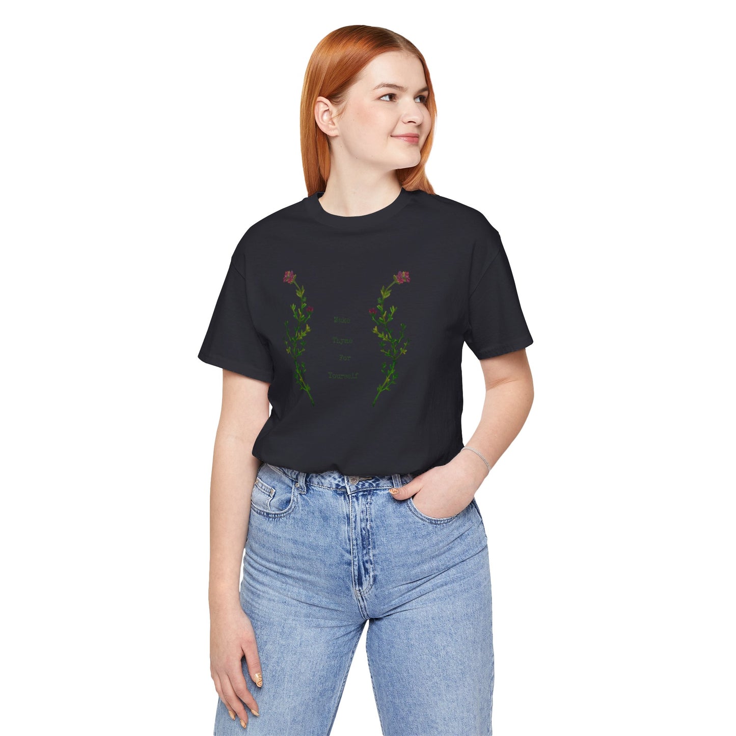 Unisex Short Sleeve T-Shirt- Make Thyme for Yourself