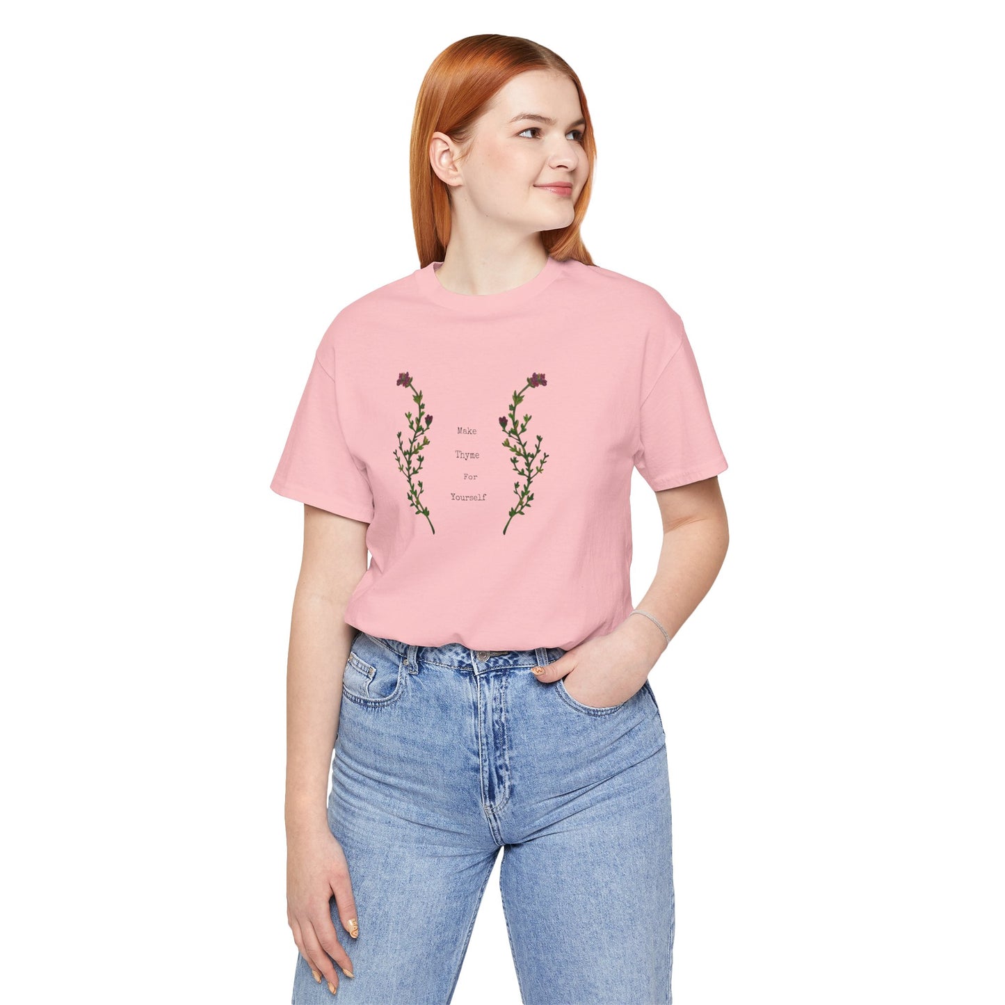 Unisex Short Sleeve T-Shirt- Make Thyme for Yourself