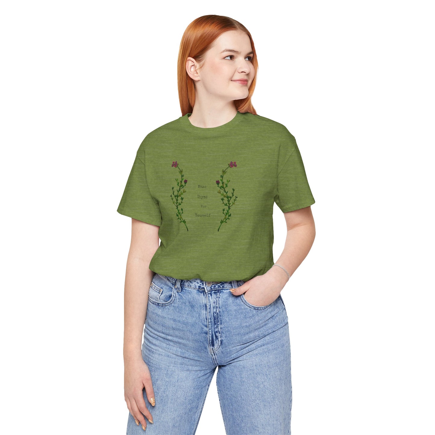 Unisex Short Sleeve T-Shirt- Make Thyme for Yourself