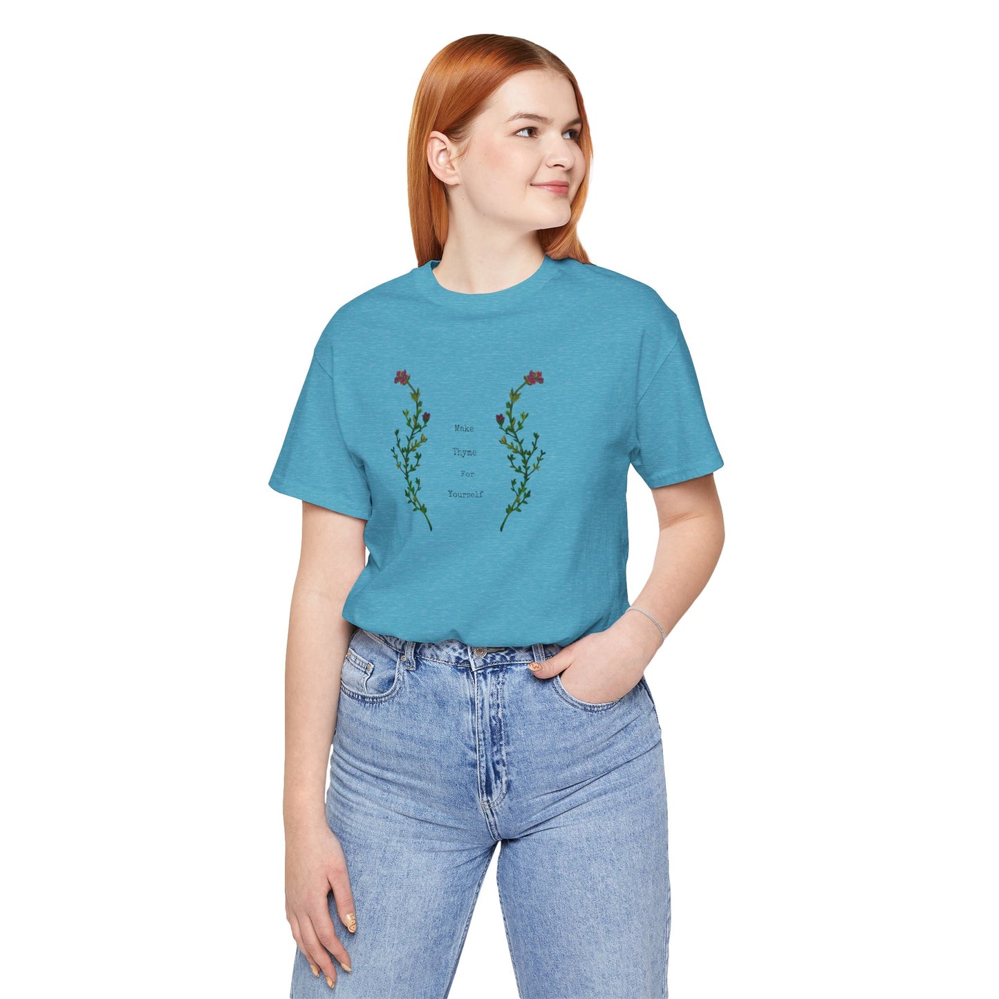 Unisex Short Sleeve T-Shirt- Make Thyme for Yourself
