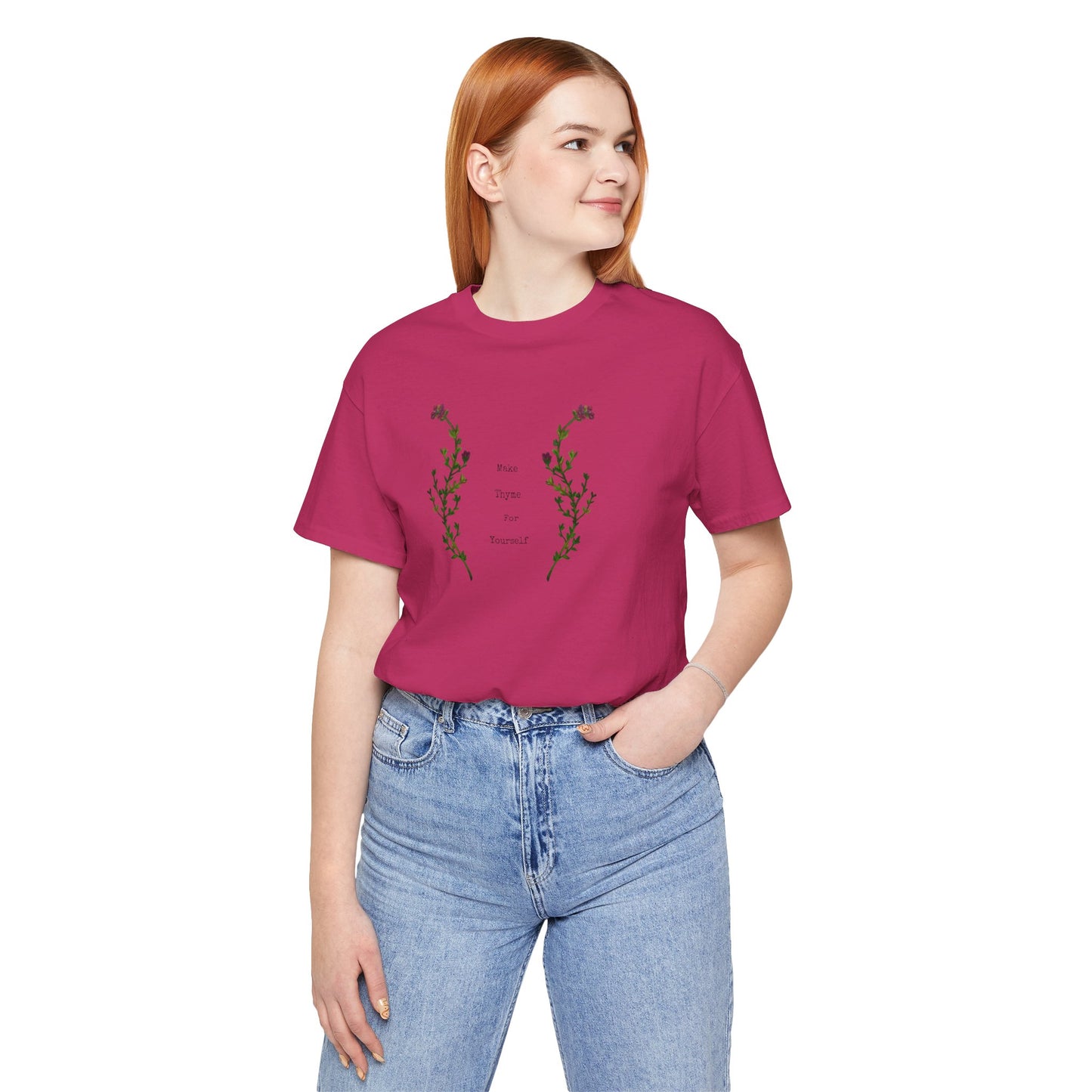 Unisex Short Sleeve T-Shirt- Make Thyme for Yourself