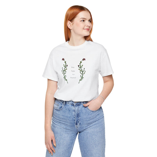 Unisex Short Sleeve T-Shirt- Make Thyme for Yourself