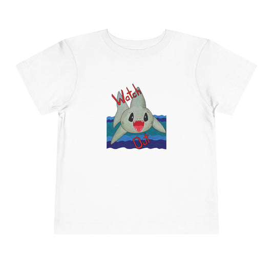 Toddler Short Sleeve T-shirt - Shark bite