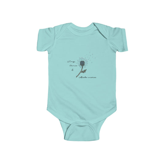 Baby Onesie Gender Neutral - Sing, Dance & Make Wishes